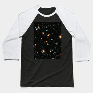 Hubble Extreme Deep Field Baseball T-Shirt